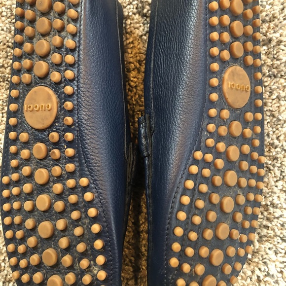 Navy blue Gucci Loafers - Picture 6 of 6